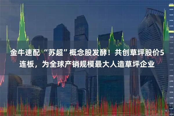 金牛速配 “苏超”概念股发酵！共创草坪股价5连板，为全球产销规模最大人造草坪企业